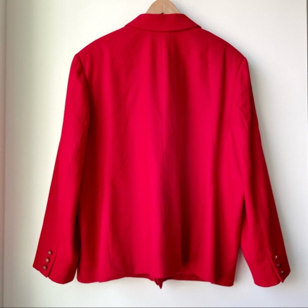 Pendleton Red Blazer - Picture 8 of 11